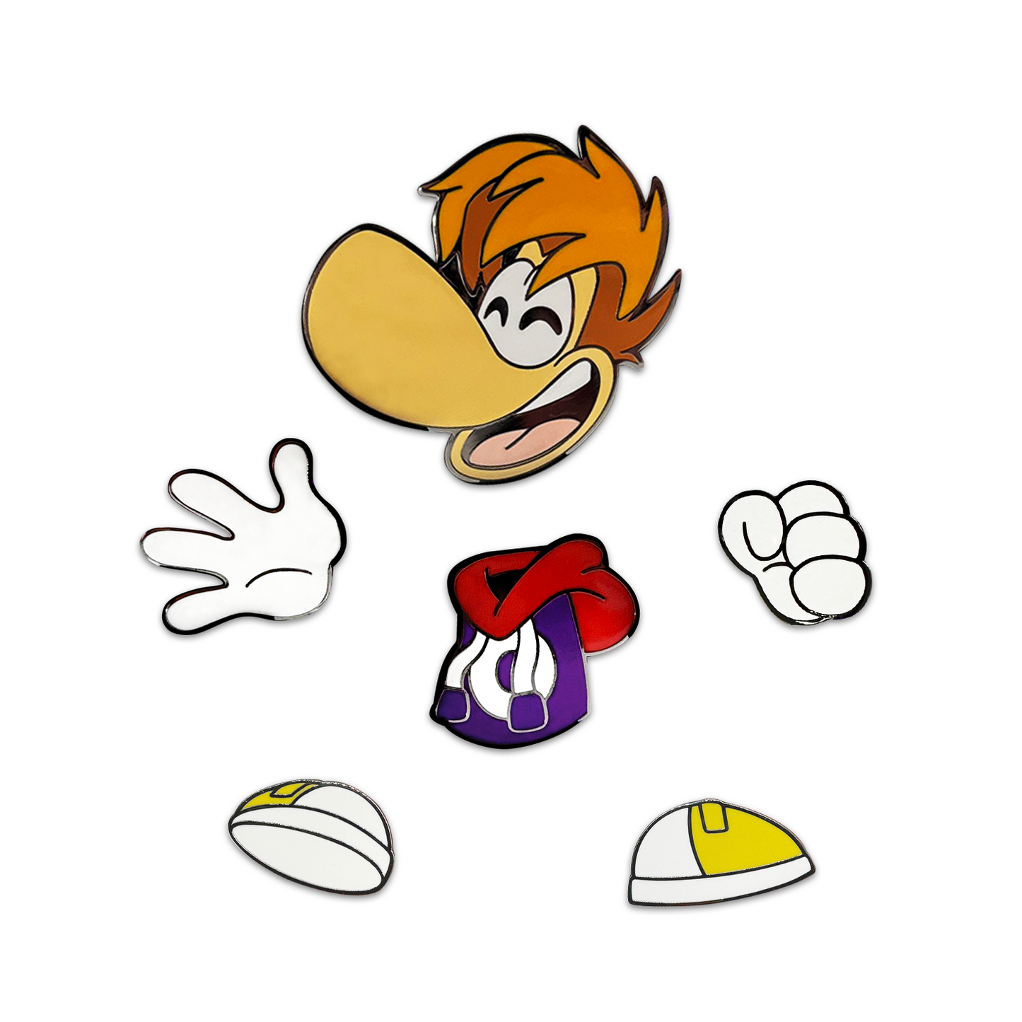 Rayman Pin-Set