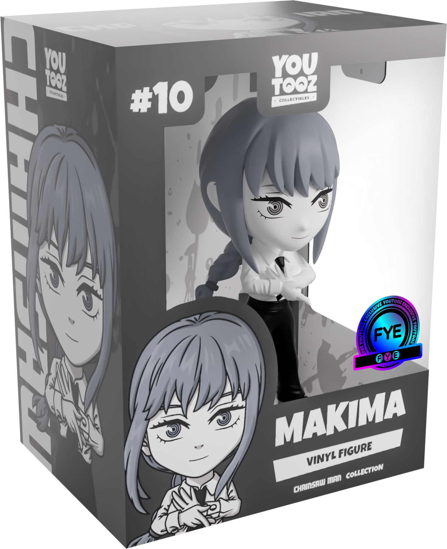 Schwarz-weiß Makima
