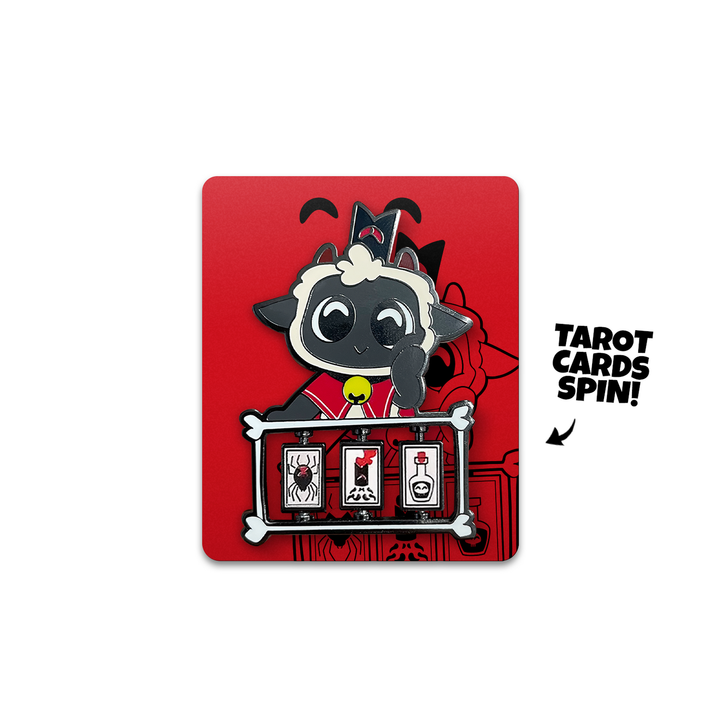 Tarot Lamm Turner Anstecker
