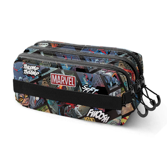 Trousse triple Trick FAN 2.2 Marvel - Spiderman Panels
