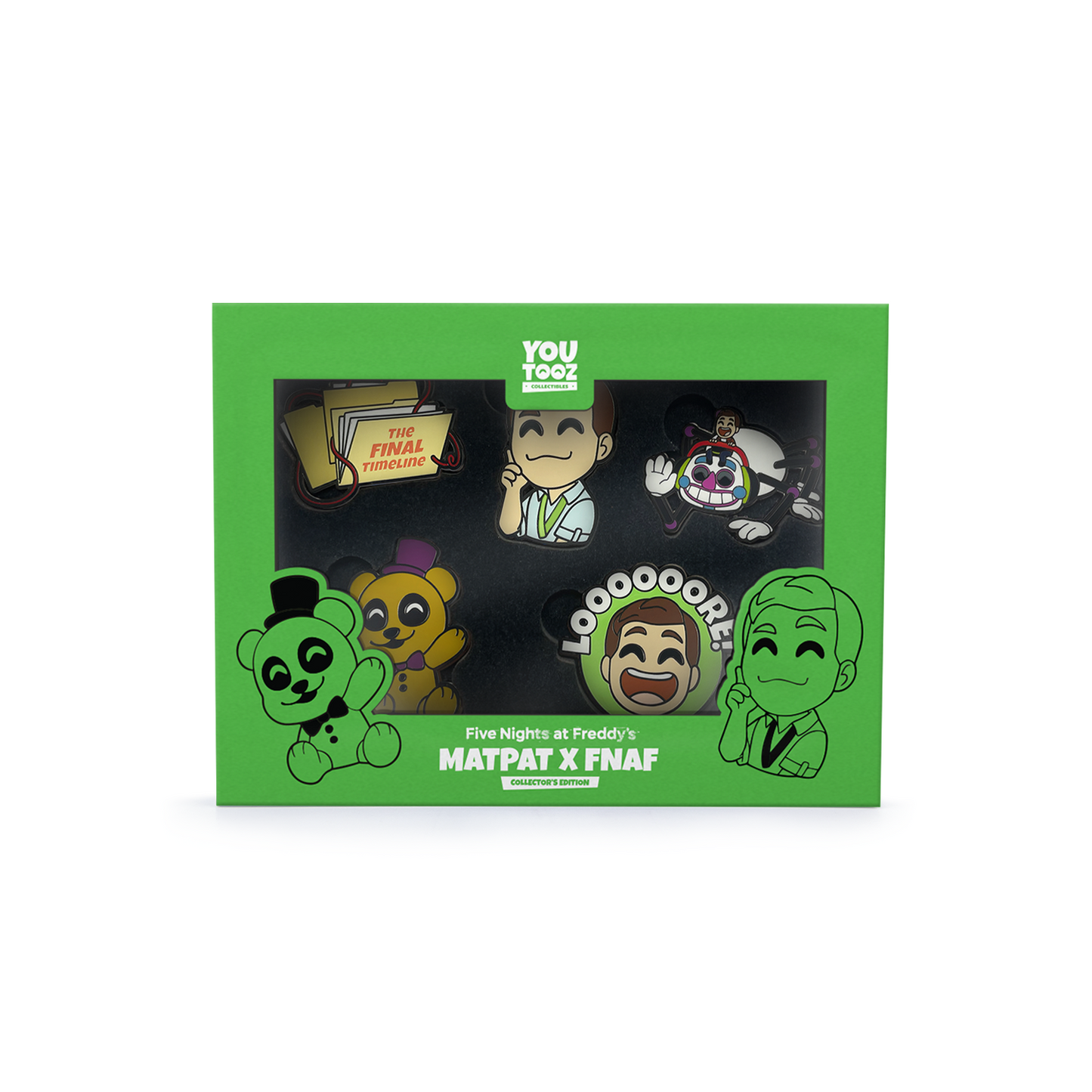 MatPat X FNAF Pin-Set
