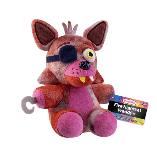 tie dye foxy plush