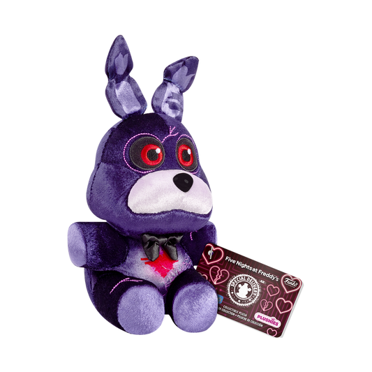 Must süda Bonnie plush-mänguasi