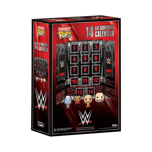 WWE advendikalender - Pocket Pop!