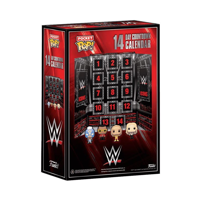 WWE Adventi Naptár - Pocket Pop!