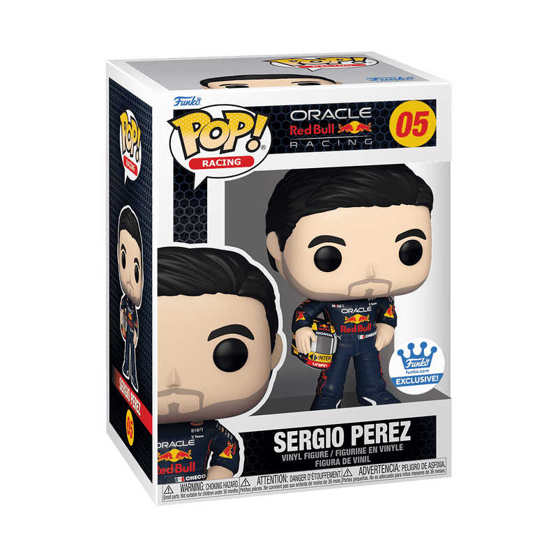 Sergio Perez med hjelm