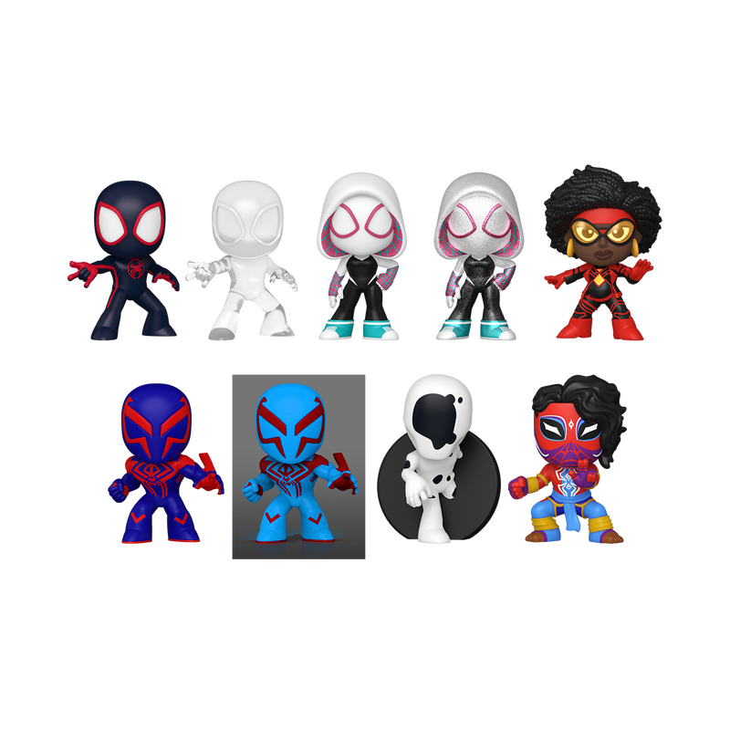 spider man across the spider verse mini vinyl figures