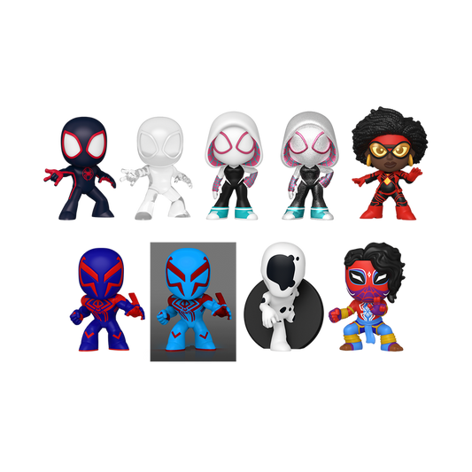 spider man across the spider verse mini vinyl figures