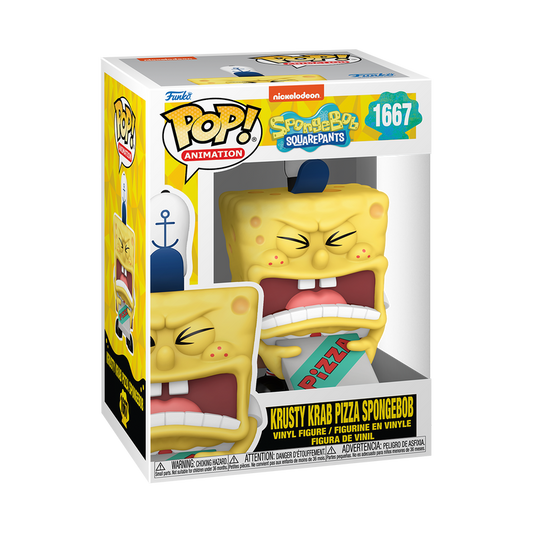 Pop! Bob s pizzou Krustyho Kraba