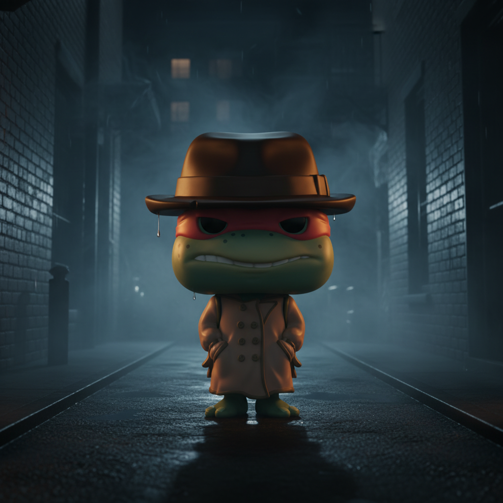 Pop! Raphael im Trenchcoat
