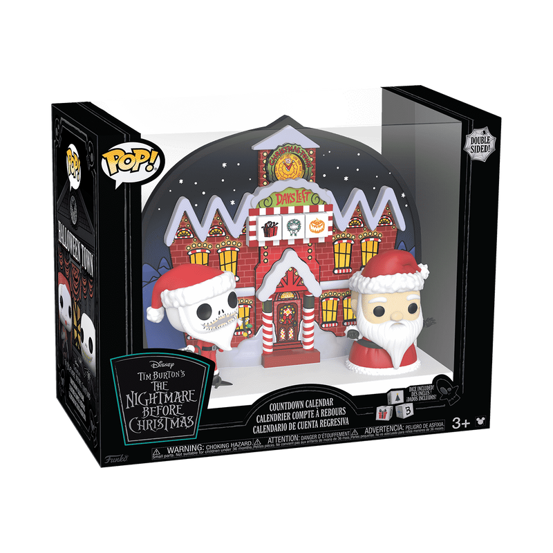 Pop! The Nightmare Before Christmas Dobbeltsidet Nedtællingskalender