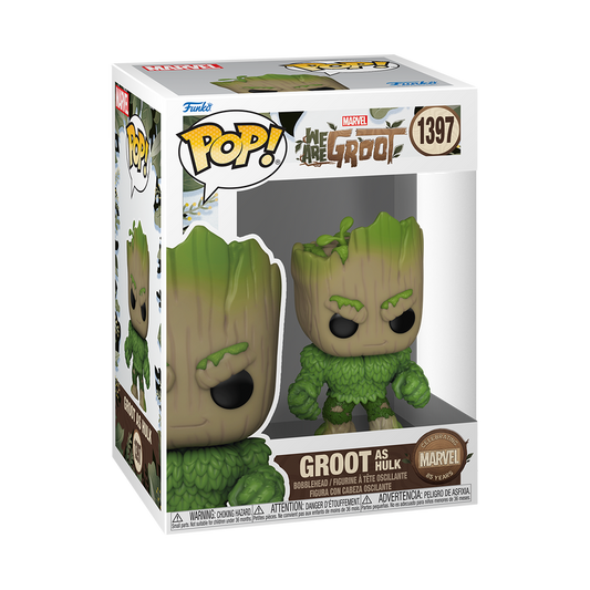 Pop! Groot come Hulk