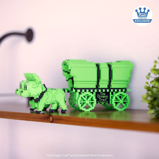 Pop! Rides Super Deluxe az Oregon Trail Oxen and Wagon (zöld és fekete)