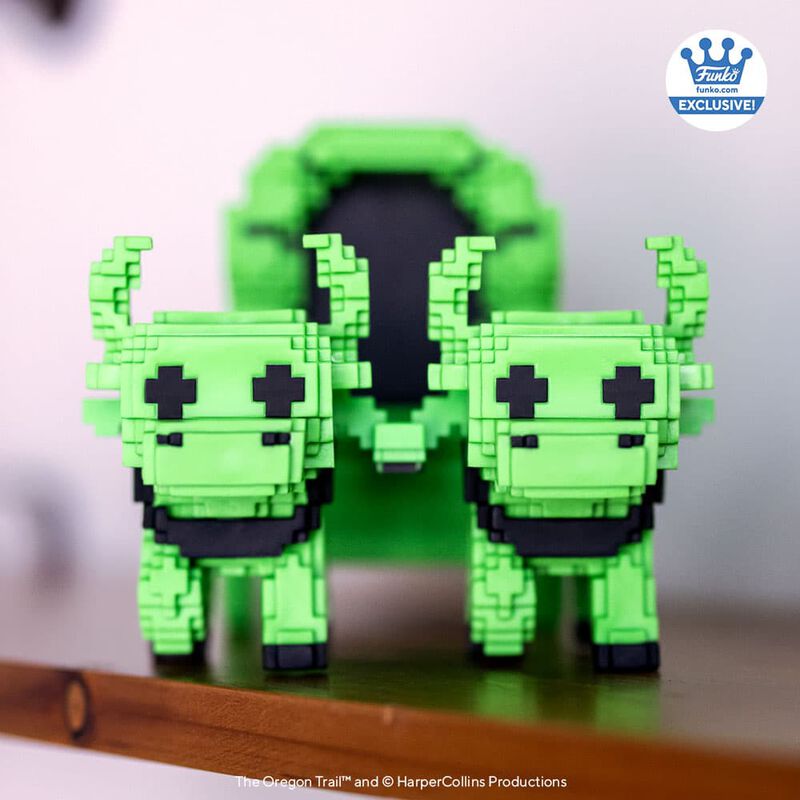 „Pop! Rides Super Deluxe“ – „Oregon Trail Oxen and Wagon“ (žalias ir juodas)