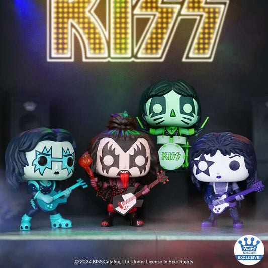 Pop! KISS (Színes reflektor) 4 db-os csomag