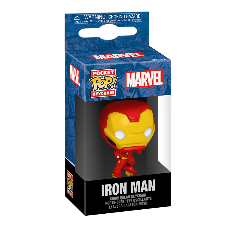 Pop! Schlüsselanhänger Iron Man (Marvel New Classics)