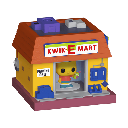 Bitty Pop! Towns Bart Simpson and Kwik-E-Mart