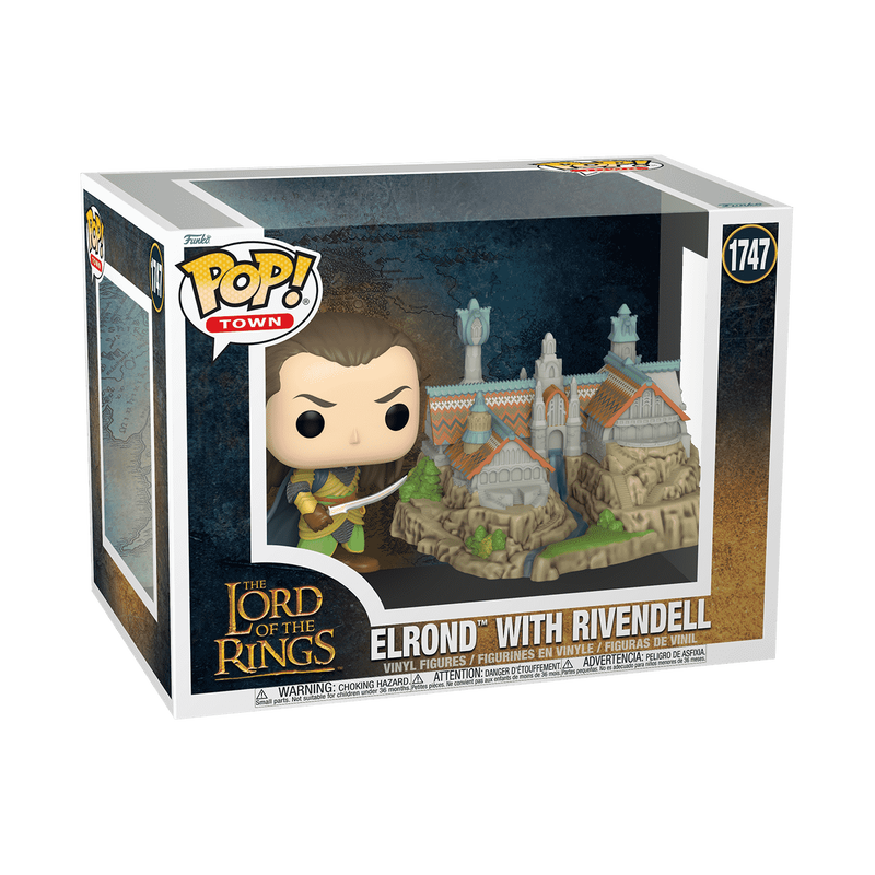 pop town lord elrond with rivendell 1747