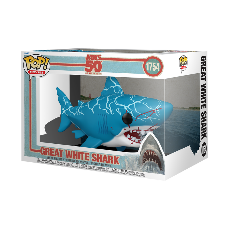 pop super great white shark 1754
