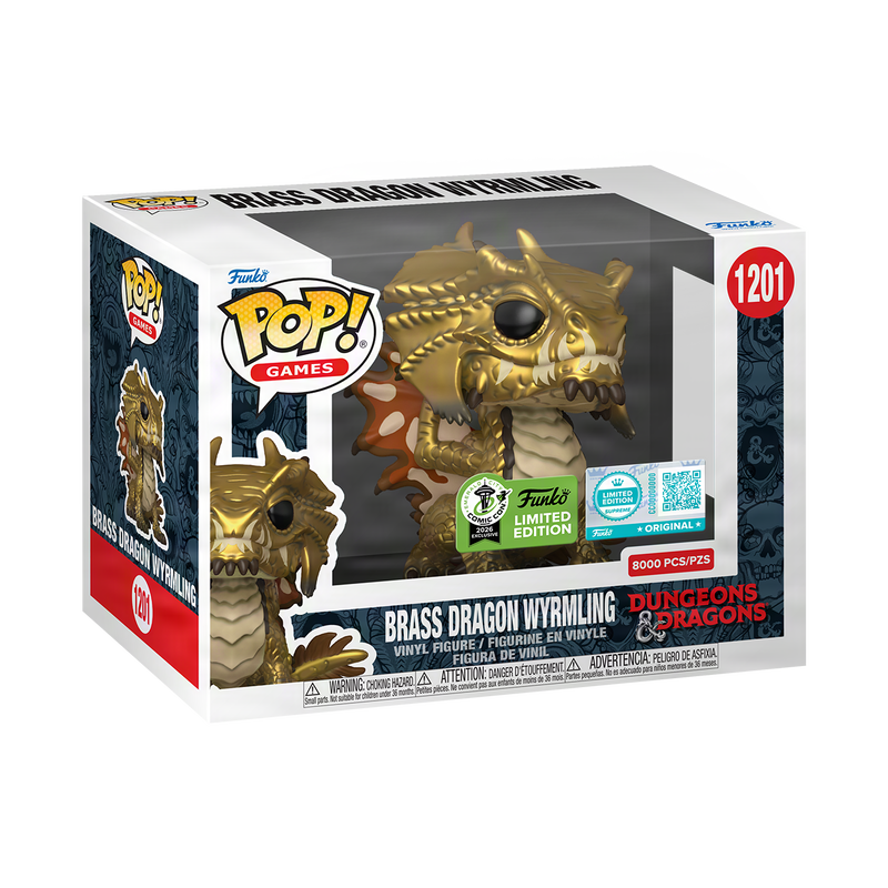 Pop! Brass Dragon Wyrmling 1201