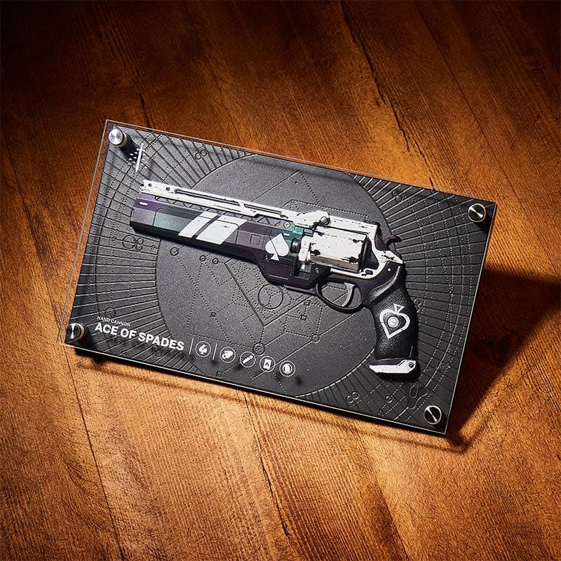 Replik-Schild Destiny Exotic Armory Collection "Pik-Ass"