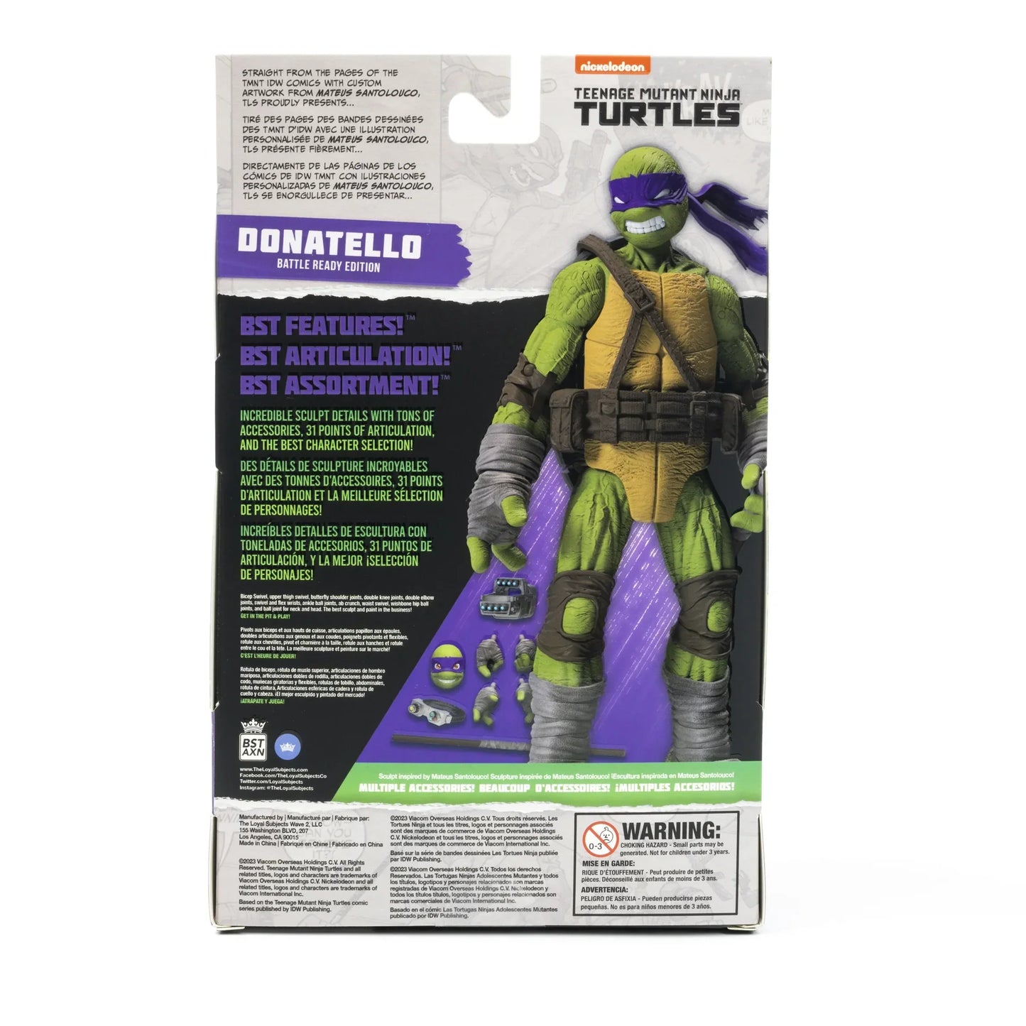BST AXN Donatello (IDW Comics)