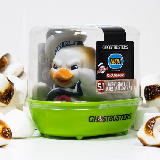 Michelin Man Marshmallow Duck - Brent utgave (første utgave)