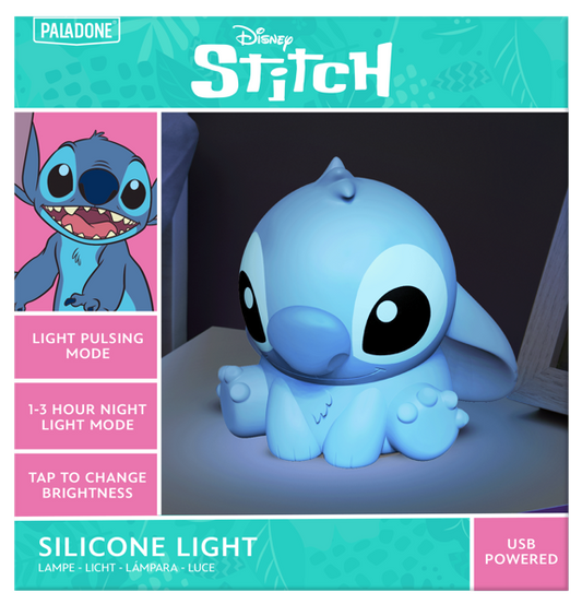 Dobíjecí silikonová lampa Lilo a Stitch - Stitch - PŘEDOBJEDNÁVKA*