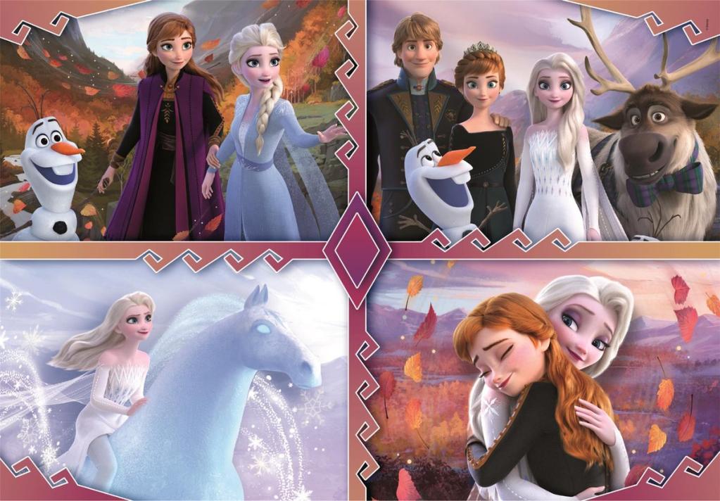 DISNEY - Ledeno kraljestvo - Super barvna sestavljanka 180P