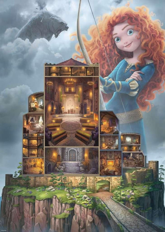 Disney Puzzle - Hrad Merida