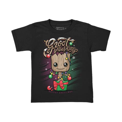 GUARDIANI DELLA GALASSIA - Pocket POP - Groot natalizio + T-shirt