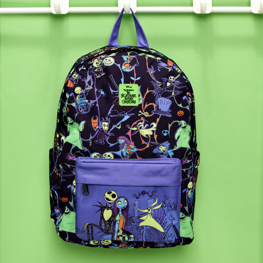 nightmare-before-christmas-neon-glow-all-over-print-nylon-full-size-backpack