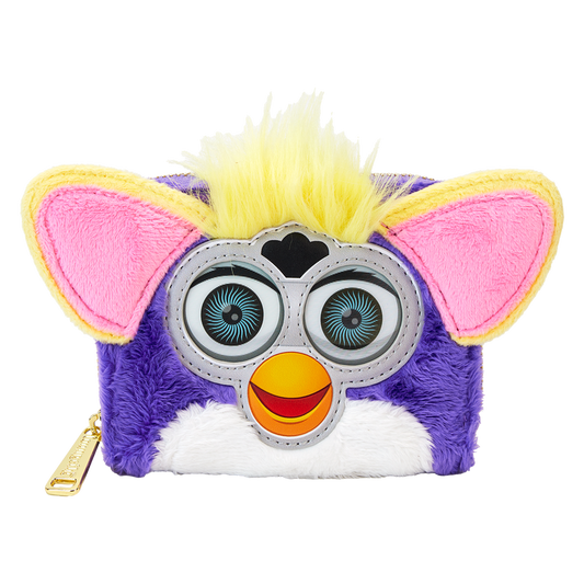 furby plush cosplay lenticular zip around wallet