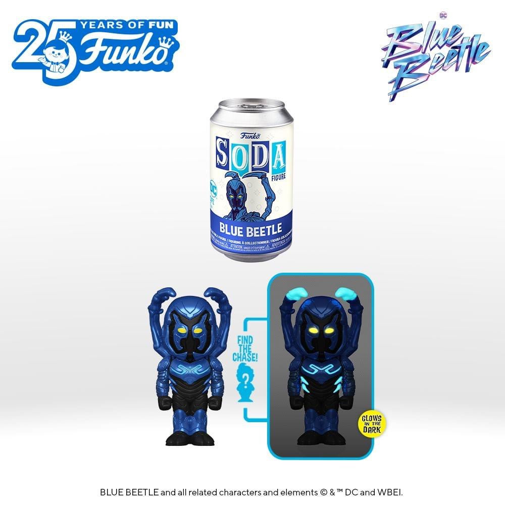 vinyl soda blue beetle