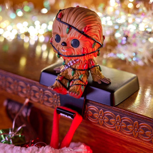 pop-stocking-hanger-chewbacca-with-christmas-lights
