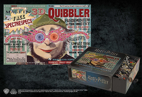 Harry Potter-pussel - Omslag till Quibbler Magazine