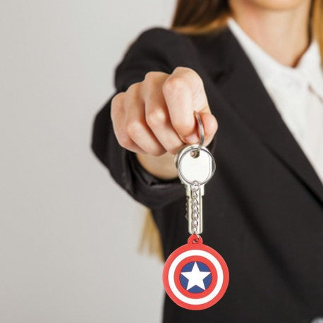 porte-cles-logo-captain-america