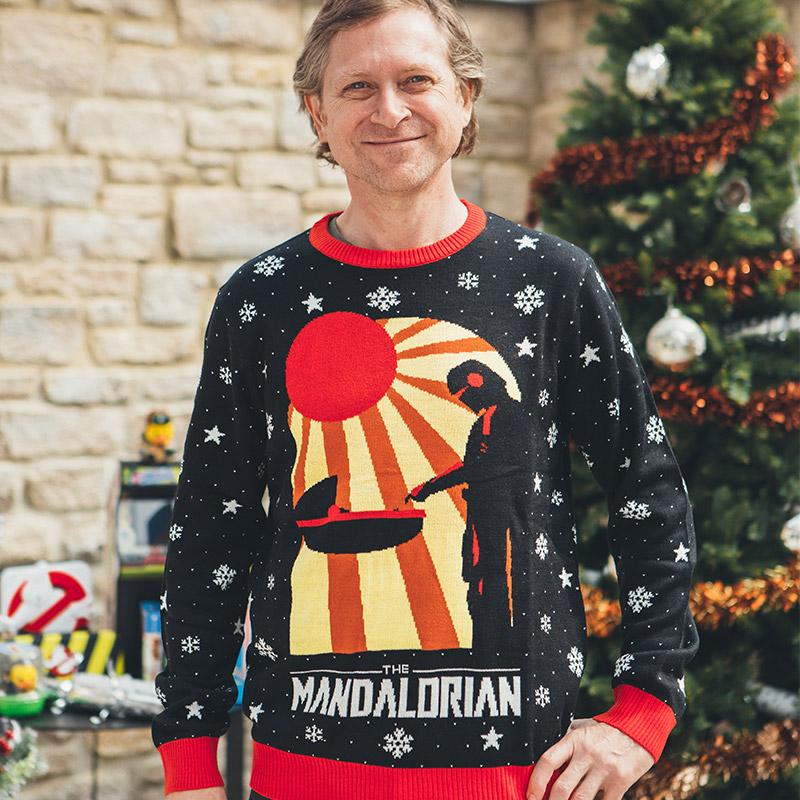 The Mandalorian Numskull Christmas Sweater Original boutique