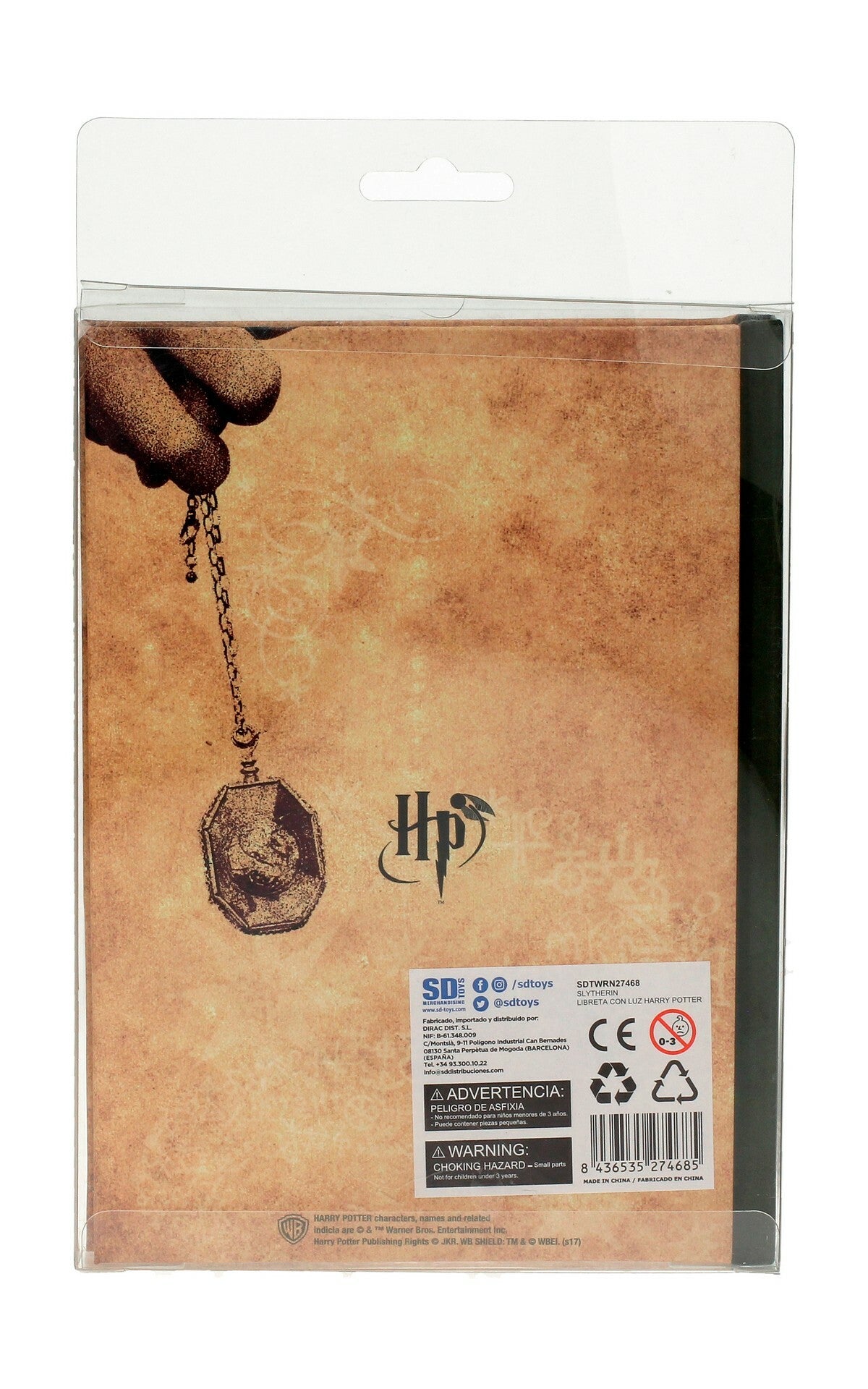 Harry Potter Leuchtnotizbuch – Slytherin