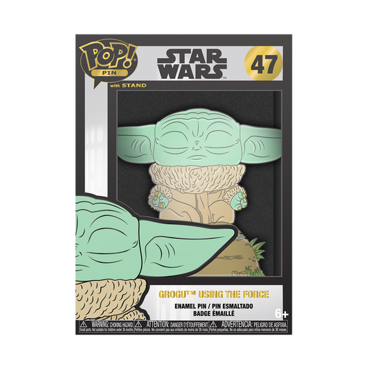 Pop! Pin Grogu using the Force