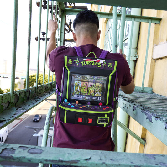 Teenage Mutant Ninja Turtles Mini-Rucksack – Arcade Vintage Lenticular