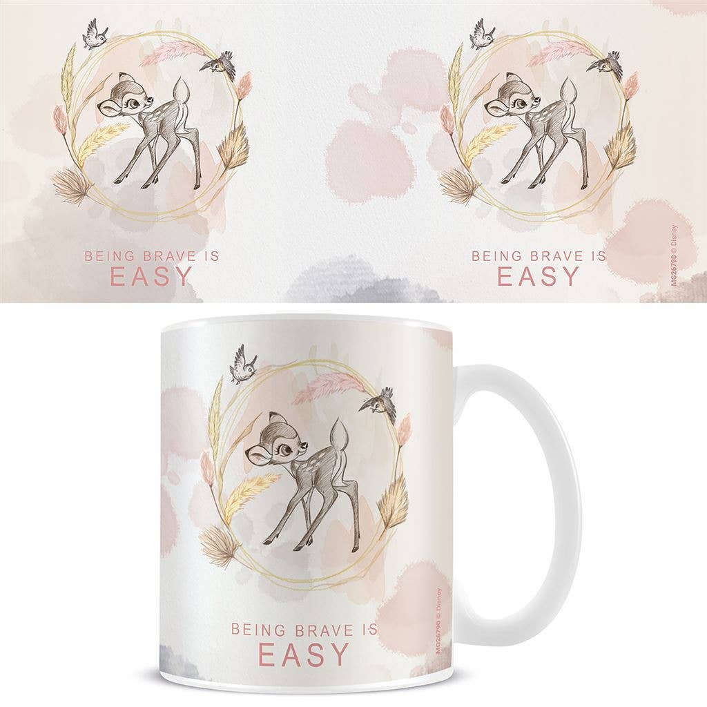 Mug Bambi - Being Brave is Easy