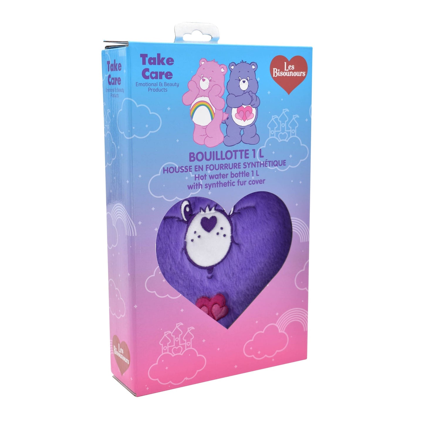 Care Bears Wärmflasche mit Plüschbezug