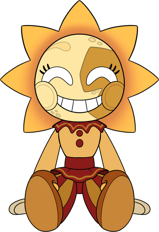 Plyšový jezdec na rameni Sun