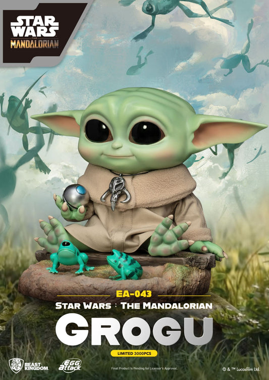 star-wars-the-mandalorian-statuette-egg-attack-grogu-beast-kingdom