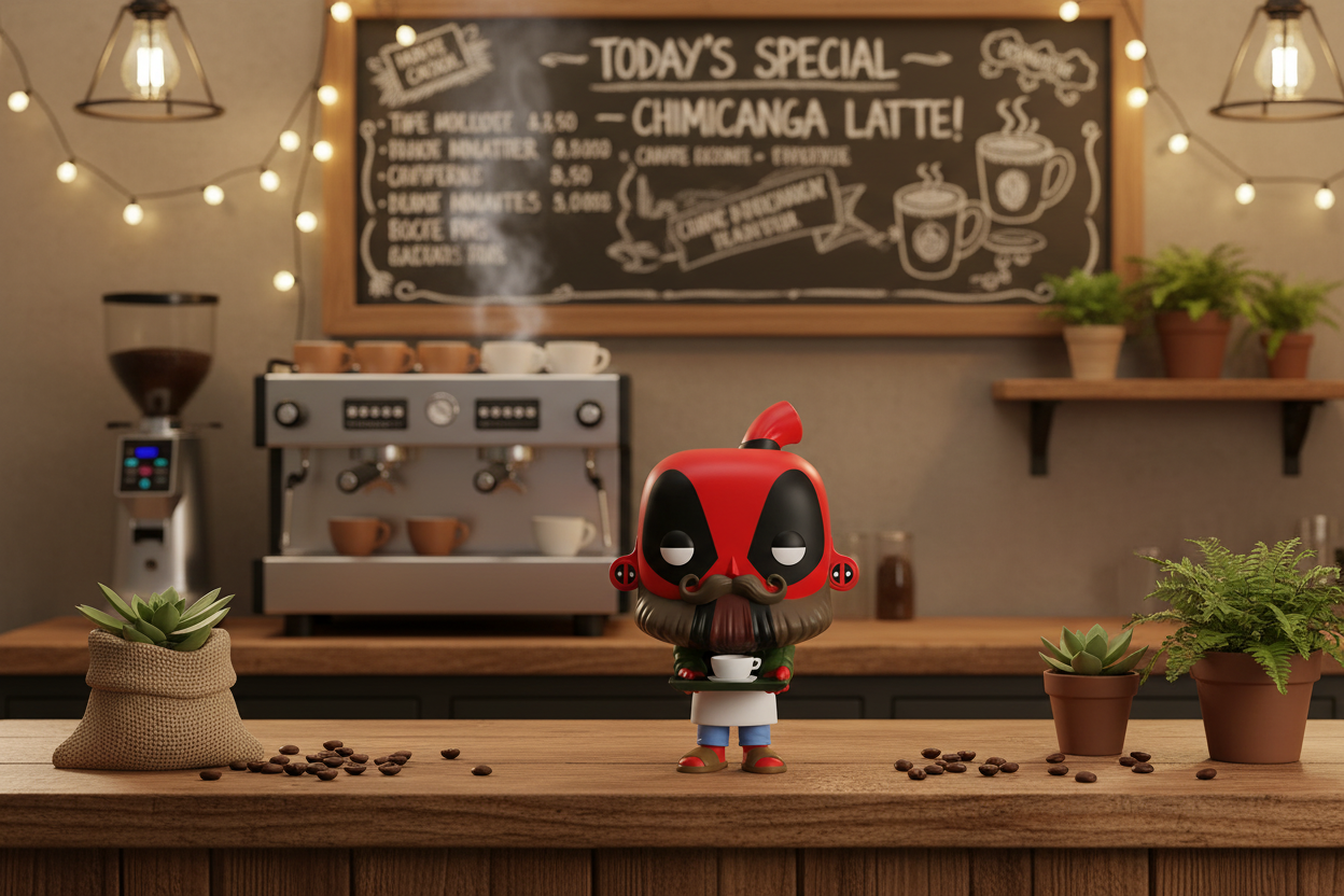 Pop! Deadpool Barista