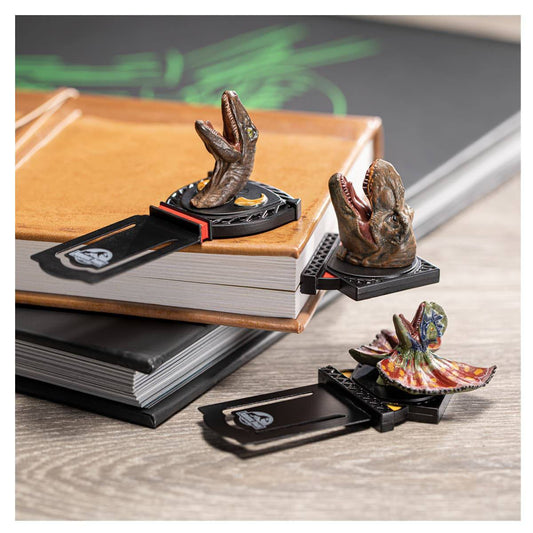 marque-pages-jurassic-park-dinosaures-noble-collection