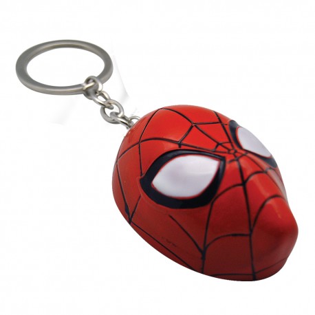 porte-cles-masque-spiderman-3d