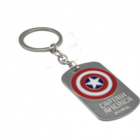 porte-cles-plaque-captain-america-3d