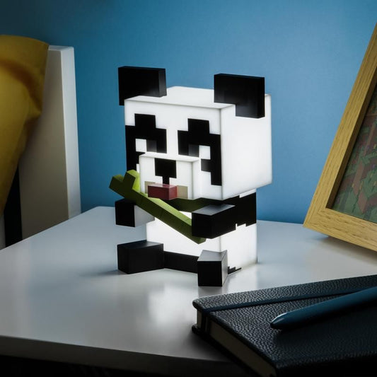 Minecraftová lampa - Panda